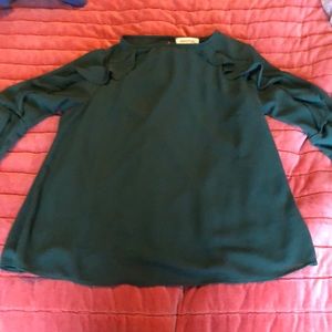 Dark green blouse